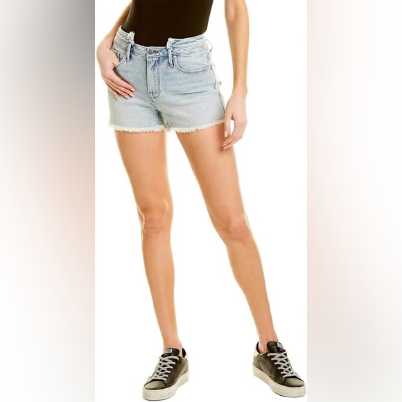 Good American Good Vintage Short Double Shorts - Picture 12 of 13